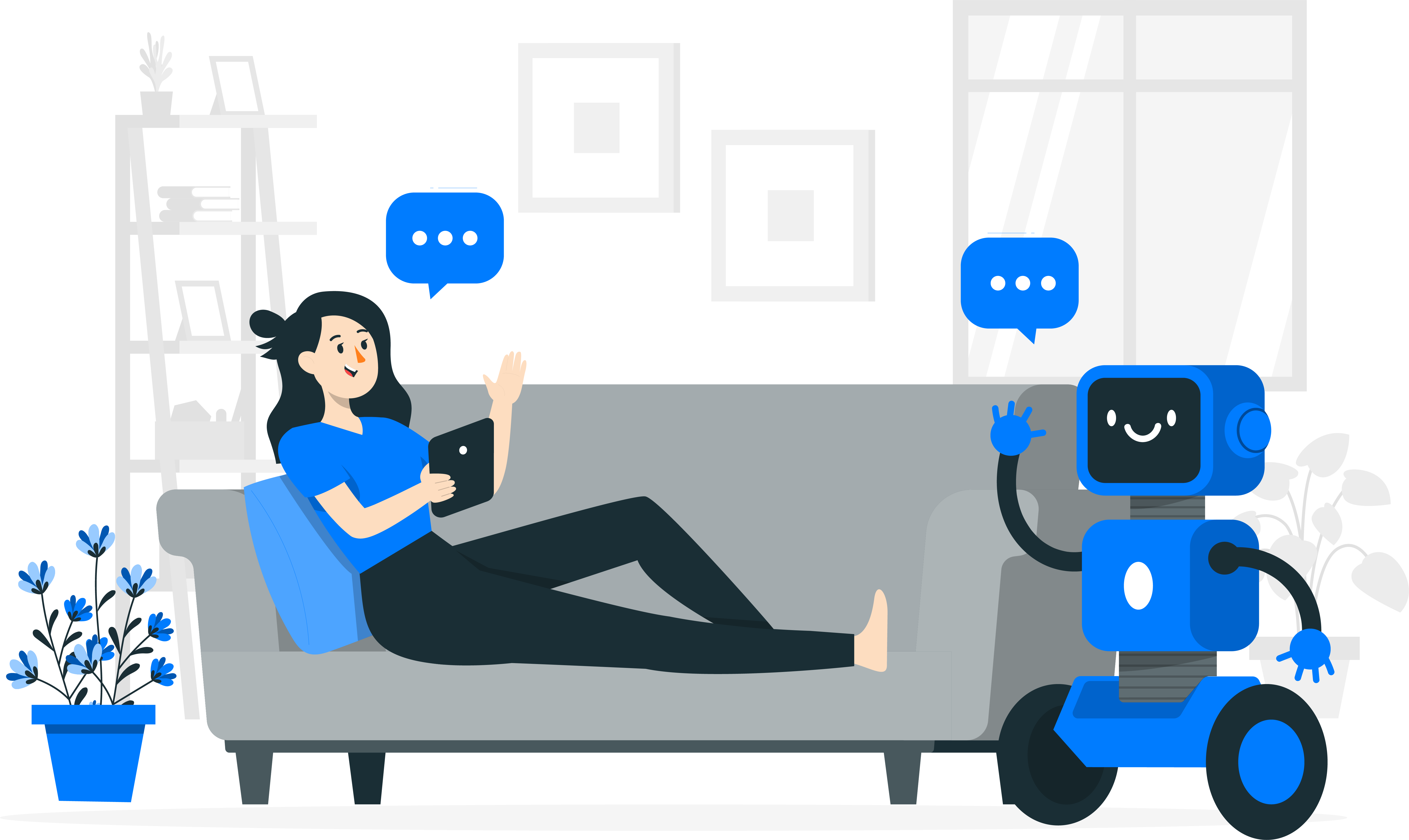 Customers can switch from chatbot to calling the support team carefree.