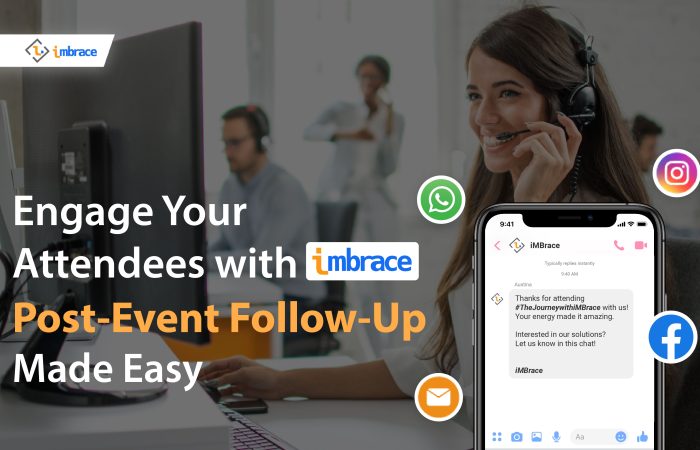 engage your attendees with imbrace post event follow up made easy