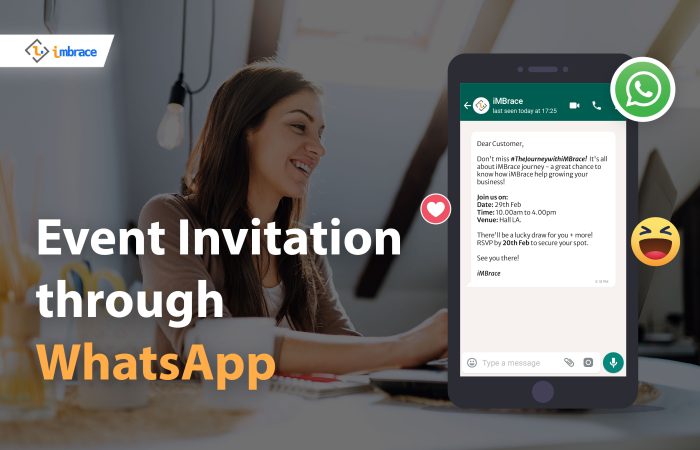event invitation through whatsapp