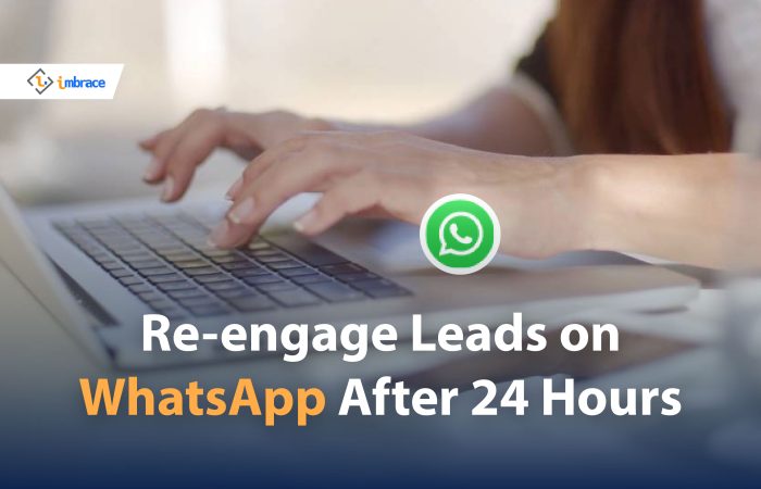re-engage leads on whatsapp after 24 hours