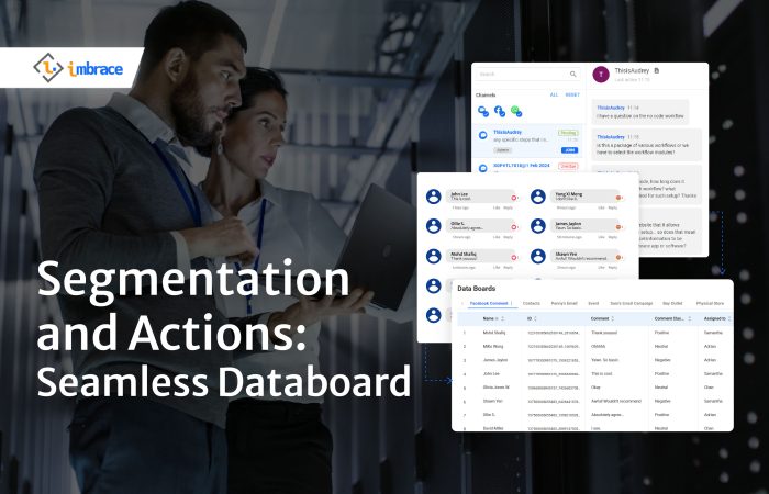 segmentation and actions: enhancing sales and marketing efficiency with seamless databoard