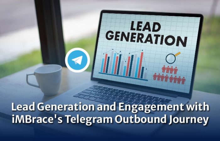 lead generation and engagement with imbrace's telegram outbound journey