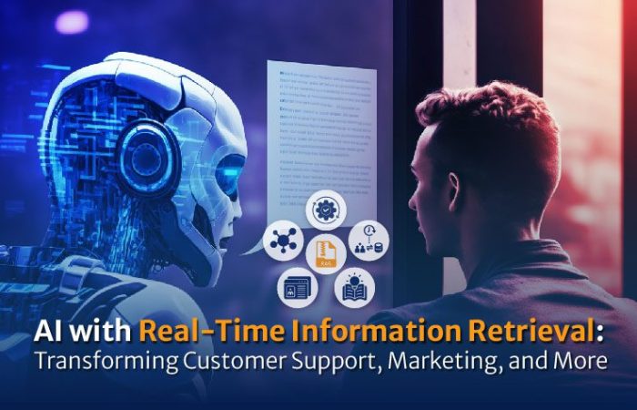 ai with real-time information retrieval: transforming customer support, marketing and more