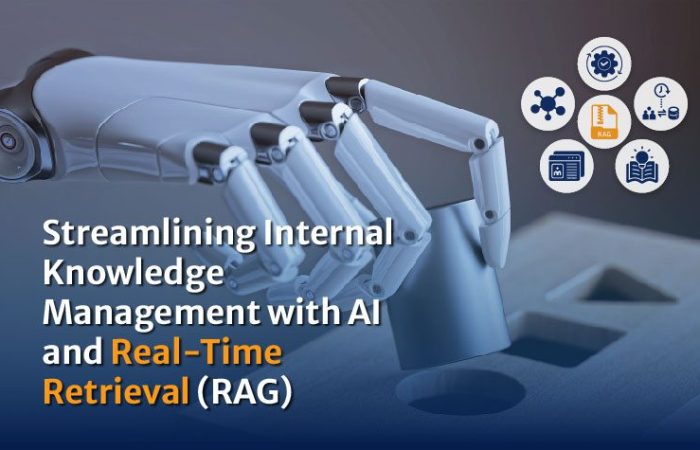 streamlining internal knowledge management with ai and real time retrieval (RAG)