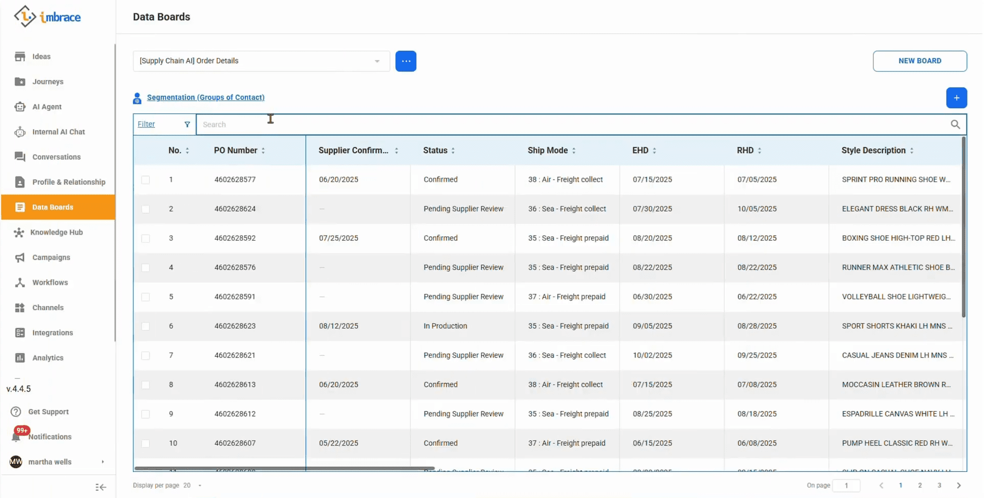 Extracting and structuring Purchase Order data in real time, providing retail and procurement teams with actionable insights for faster, data-driven decisions.